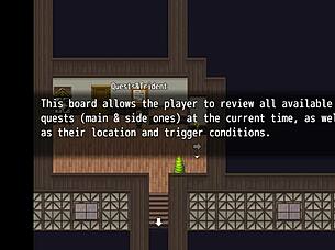 Henteria chronicles 3 part 2 eng game with pixel art no images or animated scenes.