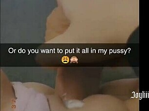 Joyliii Sexts Her Best Friend's Dad On Snapchat, Using Toys On Shaved Pussy Until She Cums