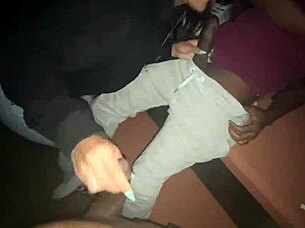 yolanda yamz sucks two dicks at park 😜