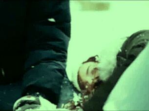 wow, the couple fucks hard after playing in snow!