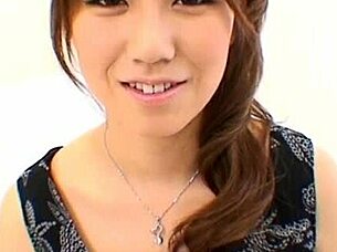 beautiful japanese housewife tries her first adult casting with fingering and toys