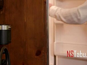 save me from another orgasm stepdaddy with taboo bondage and shaved pussy