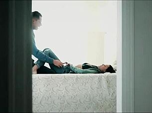 wow, the couple fucks hard after playing in snow!