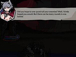 i'm playing this lewd anime game where characters get hentai action all over the place, so addictive!