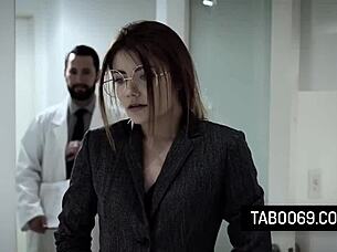 sexy virgin teen 18+ adria rae fucked hard by her doctor in the hospital