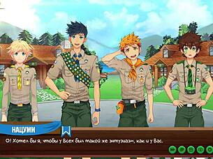 Game Friends Camp Episode 2: Meeting Taiga With Russian Voice Acting