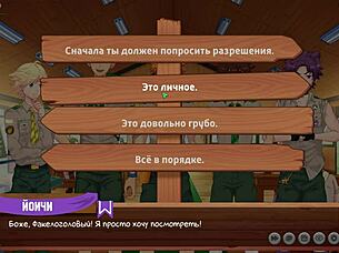 Game Friends Camp Episode 2: Meeting Taiga With Russian Voice Acting