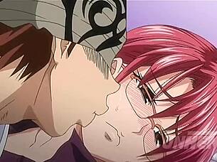 Lesbian Teacher Tries Big Cock in Hentai!