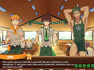 Game Friends Camp Episode 2: Meeting Taiga With Russian Voice Acting