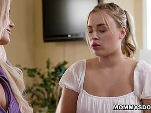 Anna claire clouds lovingly admits that she liked getting romantic kisses from her stepmom slimthick vic