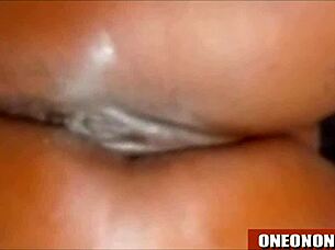 A teen explores wet sensations with toys and dildos