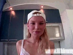 Lil Kimmy With Tight Pussy Masturbating