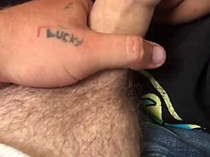 asian lips wrap around my huge uncut cock in pov