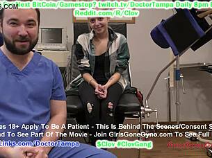 Clov Ava Siren Gets Pussy Spread by Doctor Tampa.