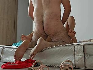 Young teen filled with cum on her tits, is it the best load?