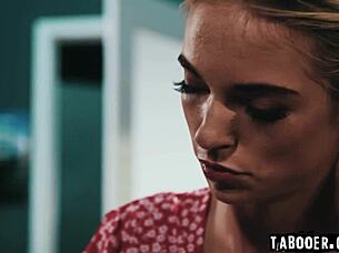 lana sharapova stays behind for prom committee, but someone's stalking her!