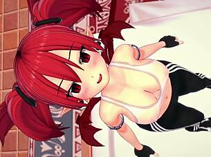 Etna Gets Hot Fucked And Covered In Cum On Sportswear