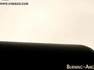 Kinky emo domina licks in BDSM oral!