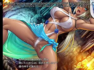 Taimanin RPGX scene 73 English subbed, watch this anime hentai action