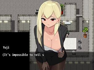 Gozando nas coxas de uma garota em p�blico - nympho village - parte 3