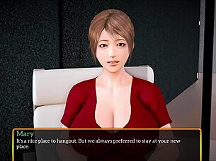 my new family episode features milf with big tits diving into pussy for cunilingus and licking