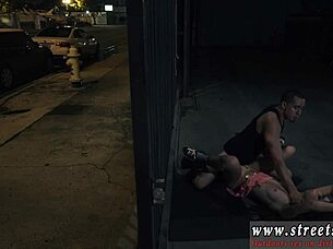 Guys make passes at cute teen in nose bondage.