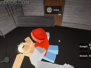 banged roblox whore on the floor
