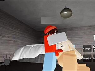 banged roblox whore on the floor