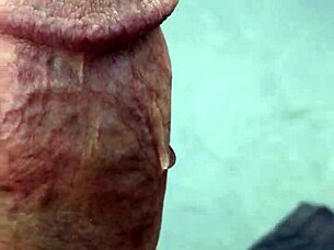 Mature woman enjoys a hot day with slobberpuss