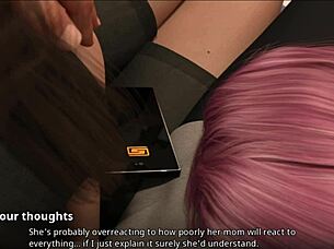 in this homemade hentai cartoon, millie wants to see jamie and liz's big tits and ass