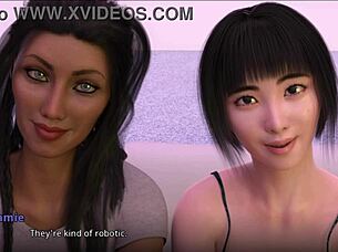 in this homemade hentai cartoon, millie wants to see jamie and liz's big tits and ass