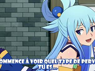 aqua tests your perversion with femdom joi