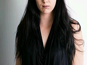 In the slutty teen 18+ photoshoot, she poses seductively for the old photographer