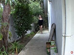 hey nice tits, mommy likes muff diving on shaved pussy