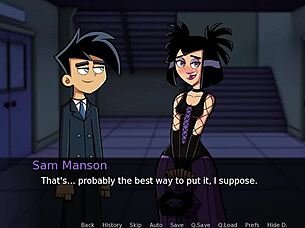 Date with HOT goth amity park in parody