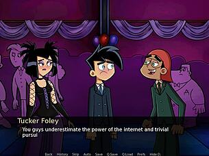 Date with HOT goth amity park in parody