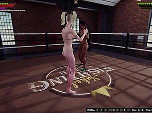 Dela proti Bree, goli borci v grobi 3D mačji borbi s seksom!