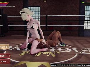 Dela vs Bree nahé bojovnice v drsné 3D kočce se sexem!