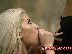 Amateur Ebony Rough Blowjob Big-Breasted Blonde Beauty Cristi Ann Bound