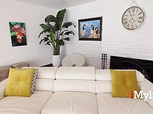 Slim Yet So Thicc Mature Blonde MILF Shows Off Her Curves