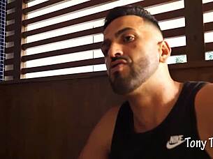 Tony tigrao and teh angel share pole dance secrets.