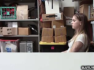 Summer Brooks blows for shoplifting?