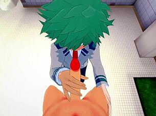 ياoi أكاديمية البطل - ميدوريا × باكوغو في أنمي مانغا ياباني