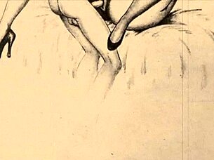 old-school erotic animation brings back steamy vintage hentai vibes