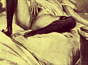 old-school erotic animation brings back steamy vintage hentai vibes