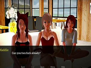 i love my new family 108, with teen 18+ girls in cartoon