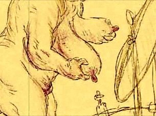 old-school erotic animation brings back steamy vintage hentai vibes