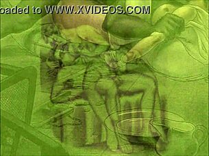 빈티지 에로틱 애니 헨타이 일러스트레이션