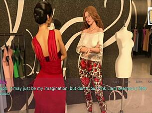 Wow! A Wife and Stepmother in Erotic Game with Blonde Amateurs!