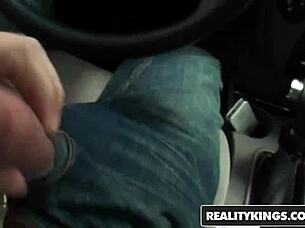 Street Blowjobs with Alec Knight and Tegan Mohr